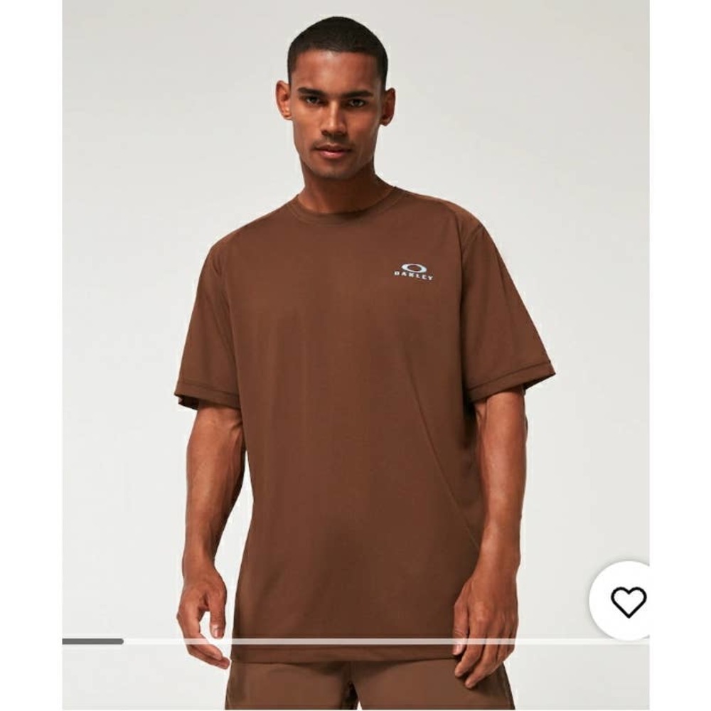 NWT Oakley Enhance Mesh Men's Athletic Tee in Carafe | Medium